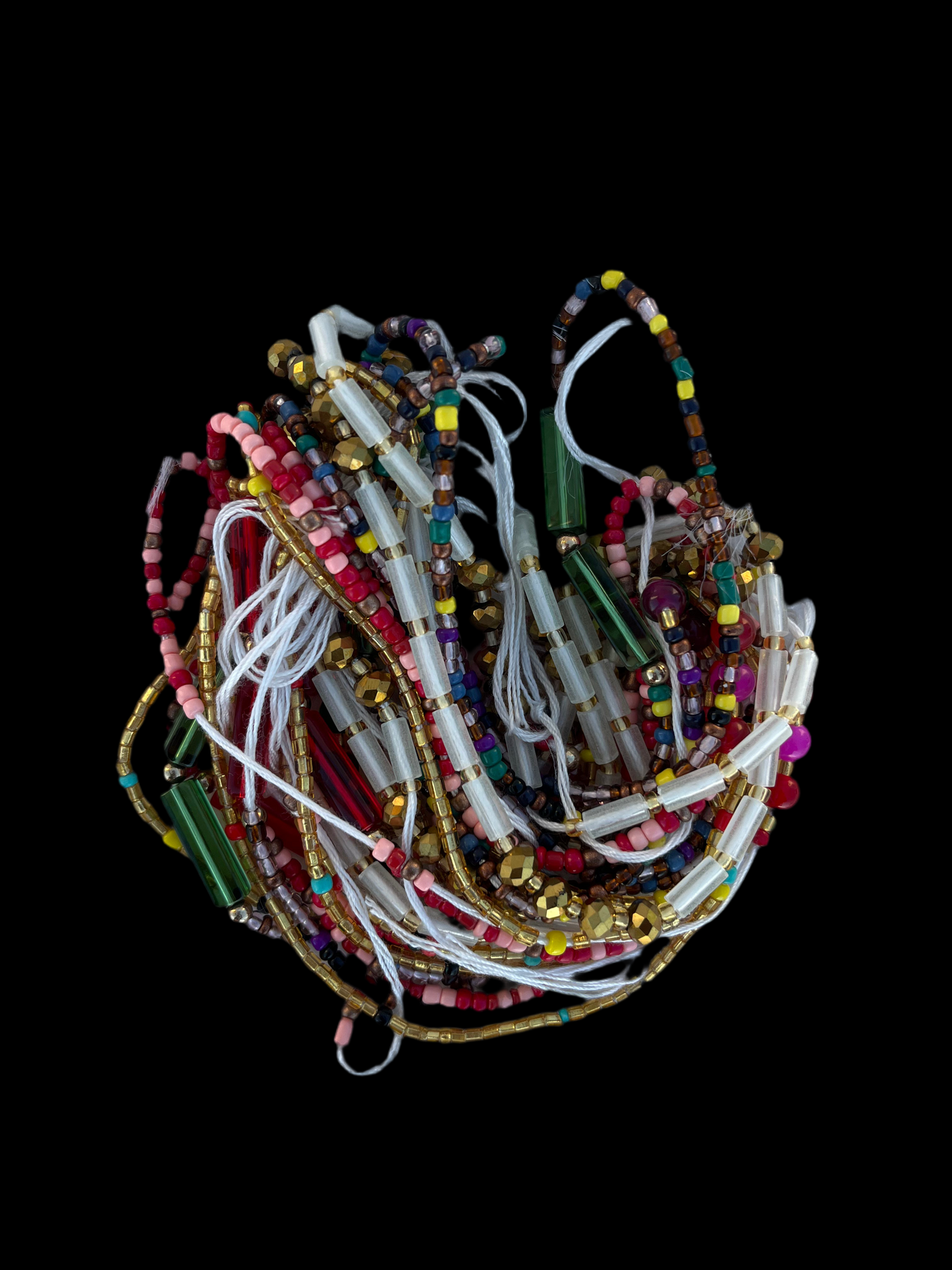 Waisted waist Beads set of 4 51’ inches