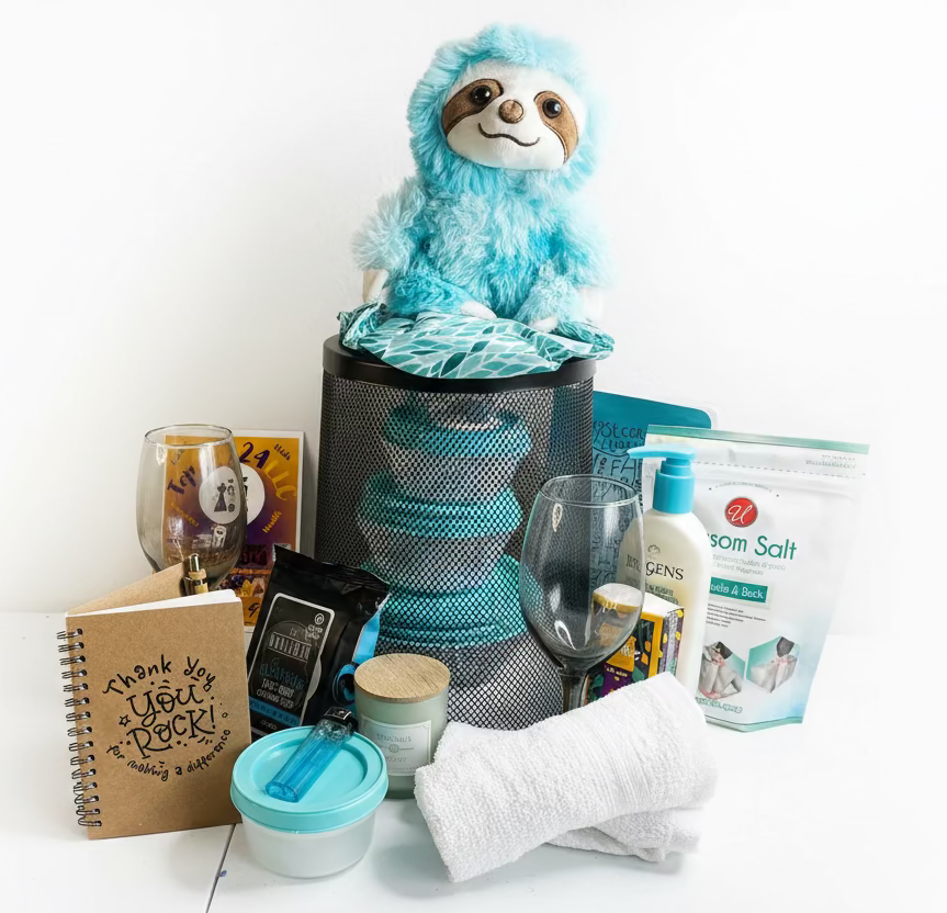 Reset kit includes wellness and self care 