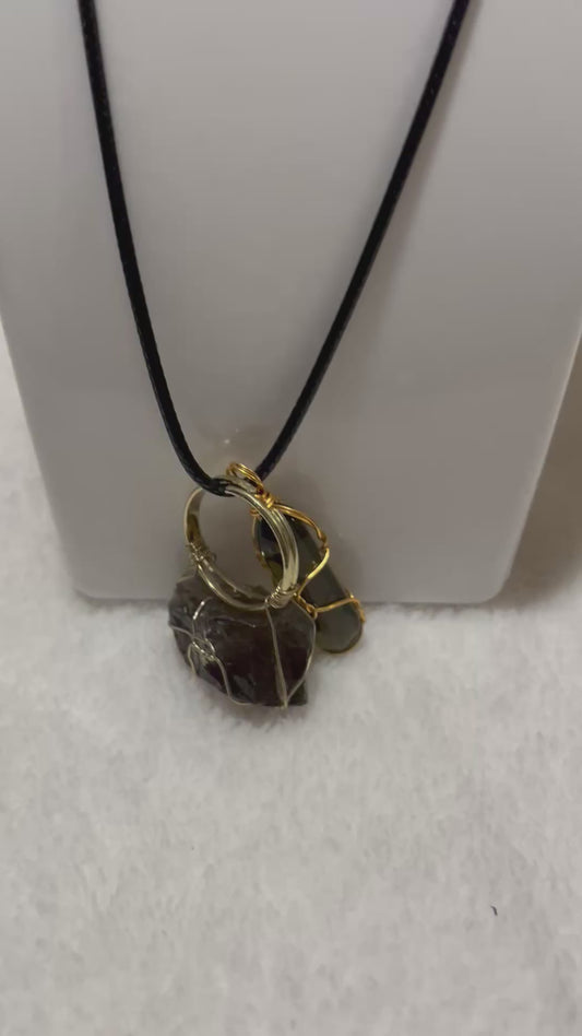 Smokey Quartz 2 piece set